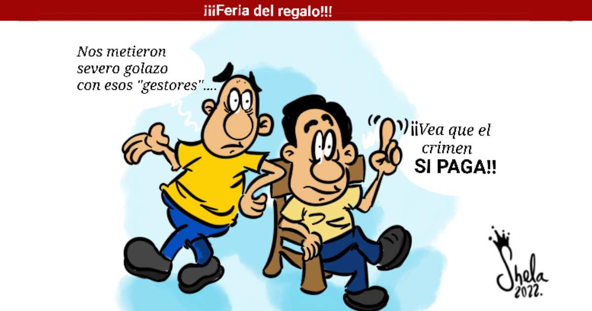 Caricatura: Feria del regalo