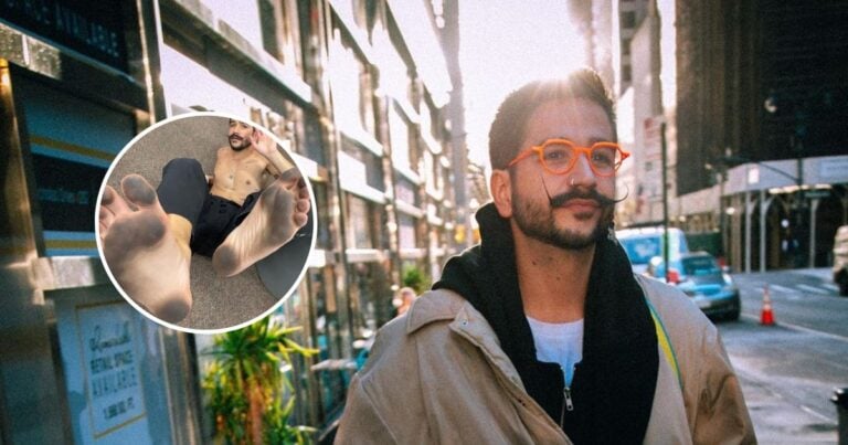 Camilo Echeverry - Parece que no se bañara: la porquería de pies de Camilo Echeverry