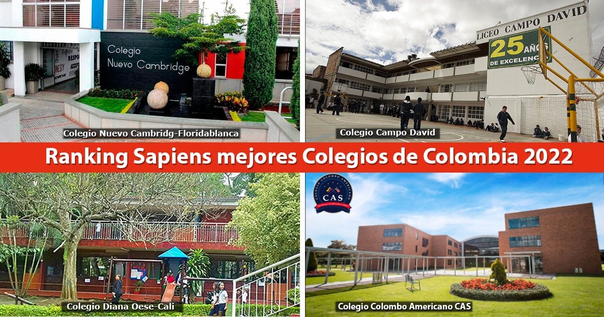 Cuáles fueron los mejores colegios del 2022 en Colombia