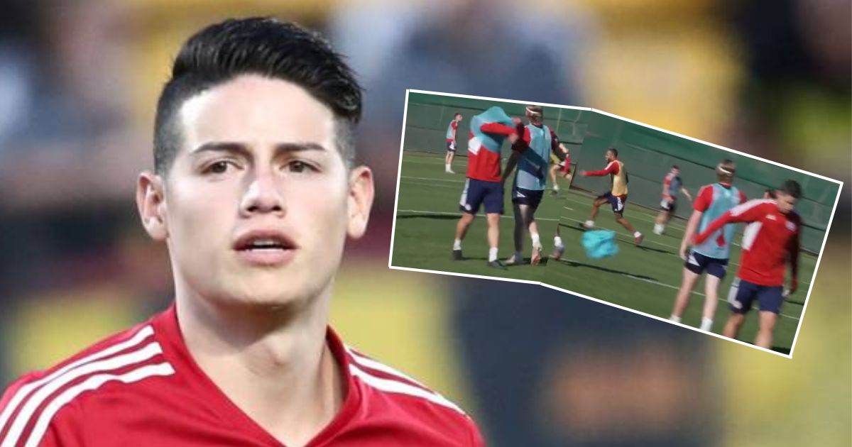 Que no se pierda la costumbre: el infantil berrinche de James Rodríguez en Olympiacos