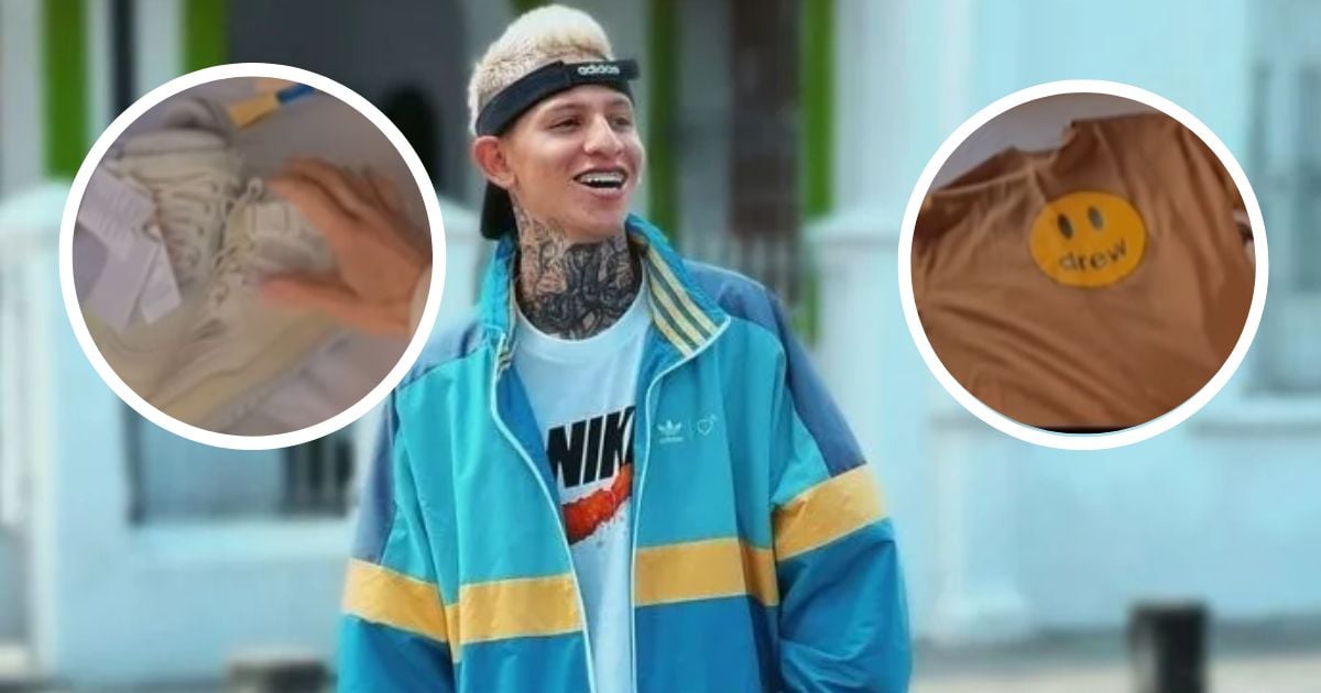 Tenis de Bad Bunny y camisa de Justin Bieber: El absurdo gasto de La Liendra para su pinta de navidad