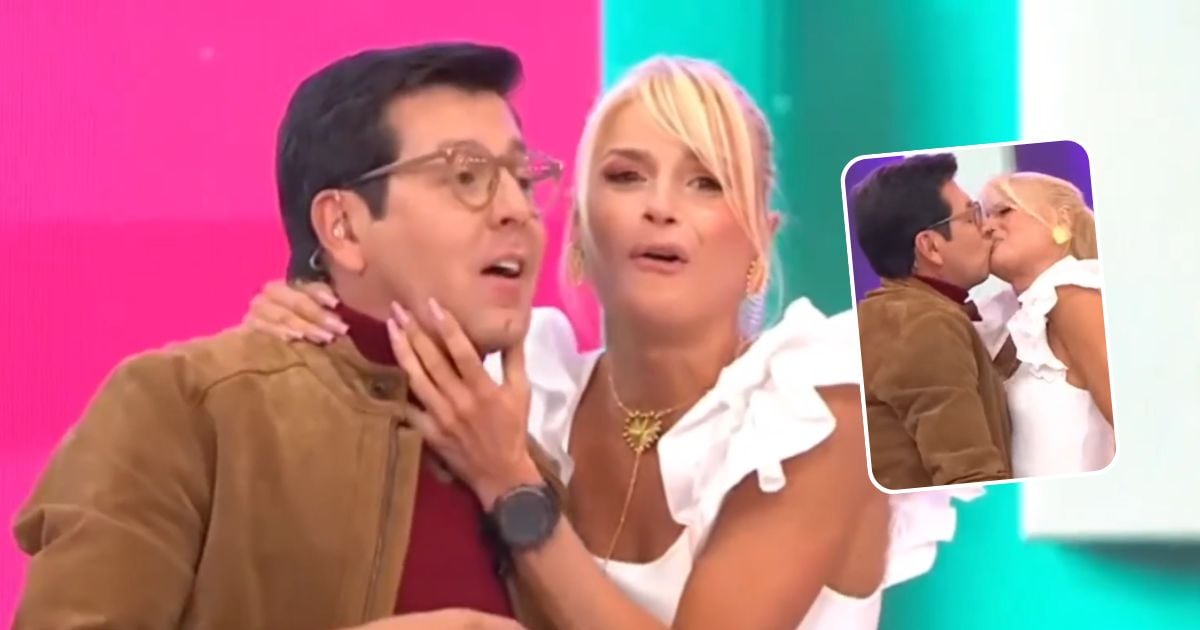 Terminaron limpiándose las babas: El indeseado beso entre Carlos Giraldo y Mary Méndez en La Red
