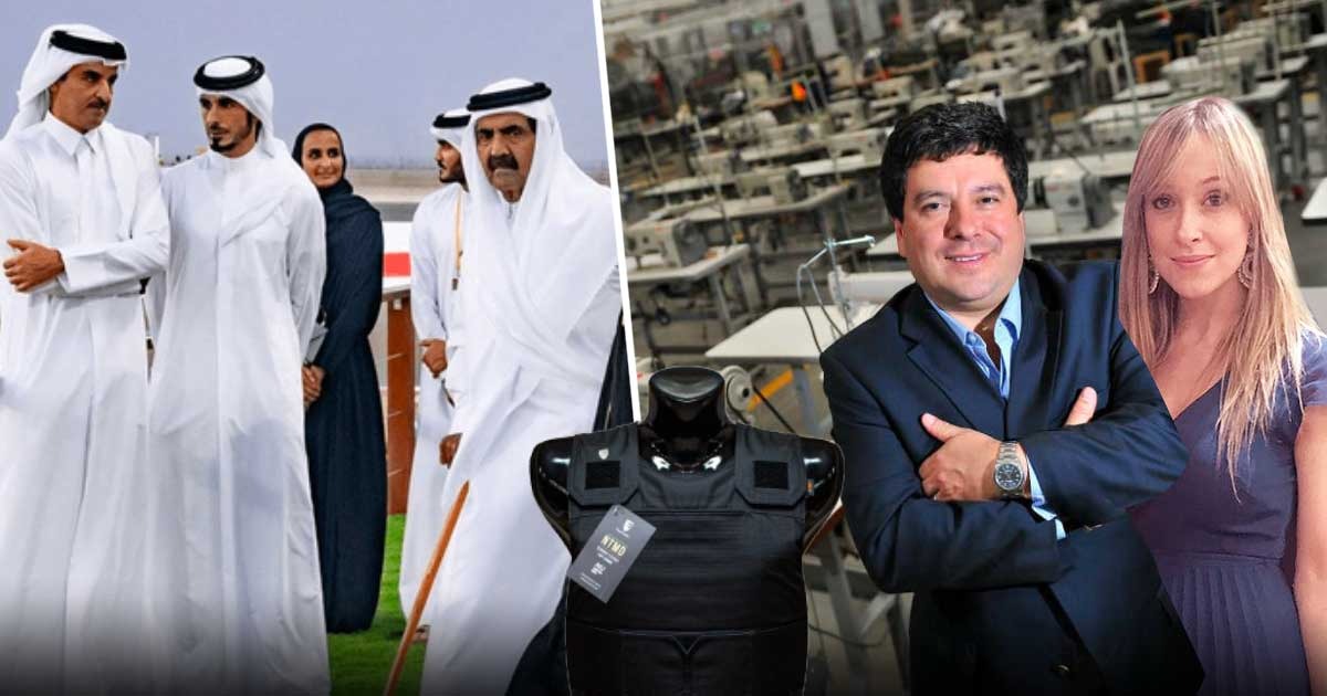 La ropa blindada colombiana que visten los emires de Qatar
