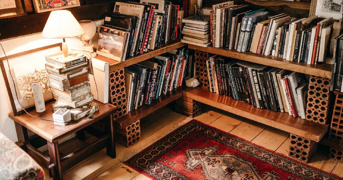 El imán de las bibliotecas caseras