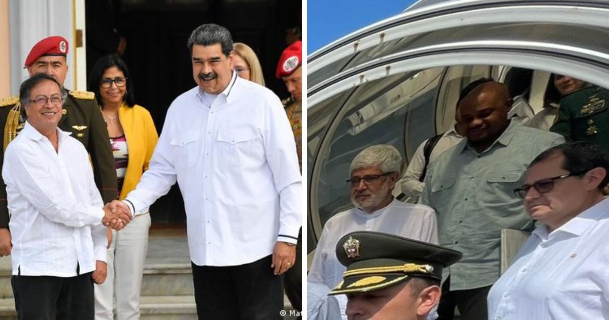 ¿Qué hacia el embajador Luis Gilberto Murillo en reunión flash de Petro y Maduro?