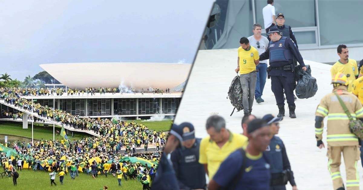 Desmontan campamento desde el que se lanzó ataque en Brasil