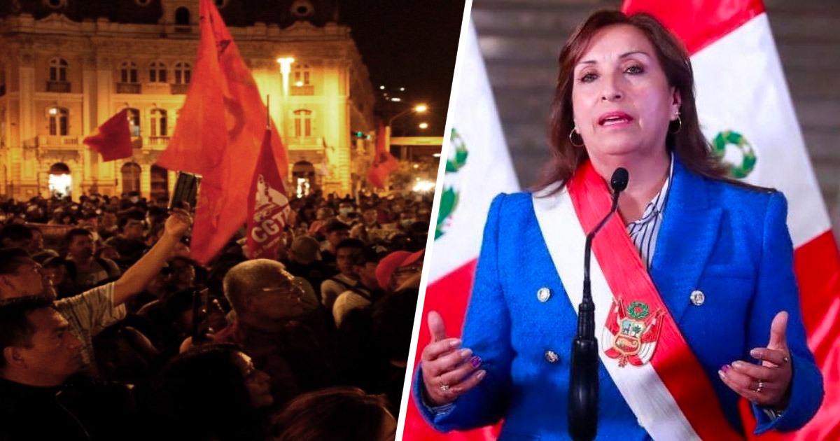 Dina Boluarte se atornilla a la presidencia de Perú en medio de la furia de las protestas