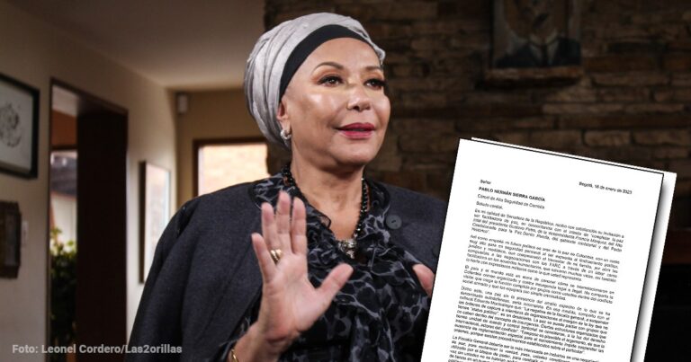 Piedad Córdoba - Piedad Córdoba reaparece y se mete en el espinoso tema de Paz Total