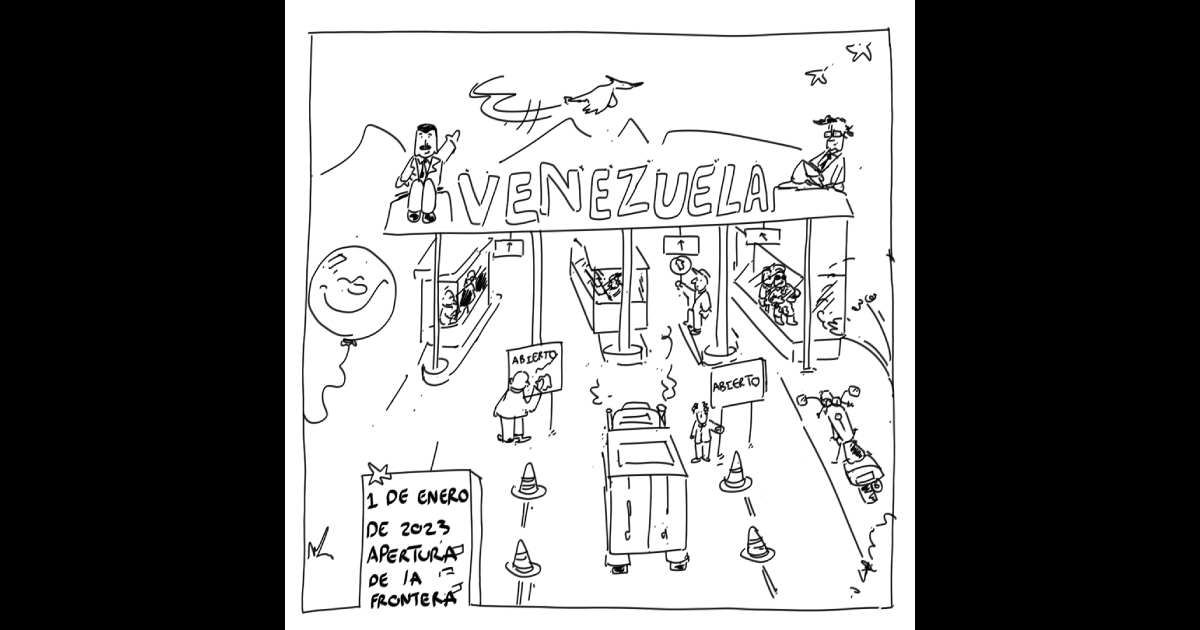 Caricatura: Frontera