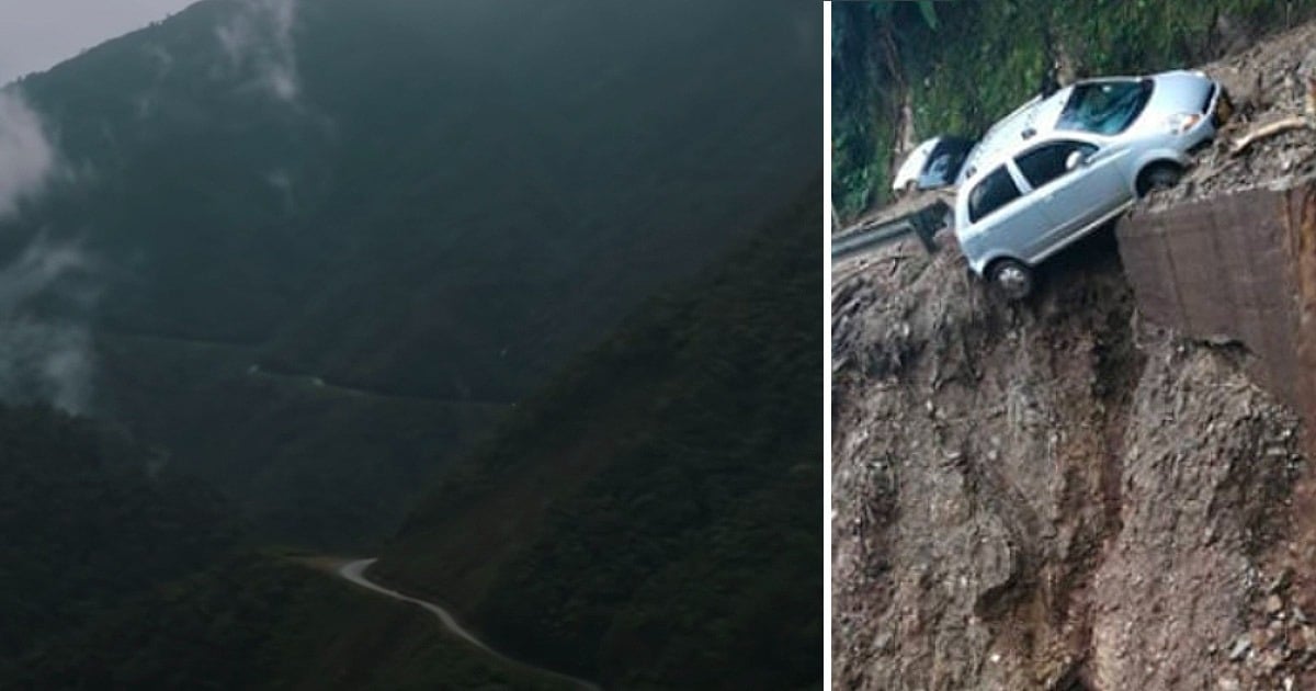 Trampolín de la muerte: la peligrosa carretera alterna a la Panamericana derrumbada