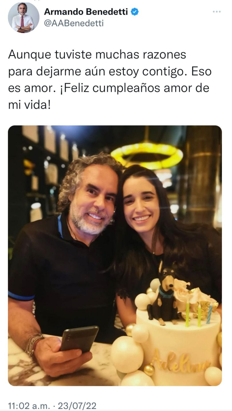  - El romance de Armando Benedetti con la congresista Saray Robayo: revolcón en la política de Córdoba