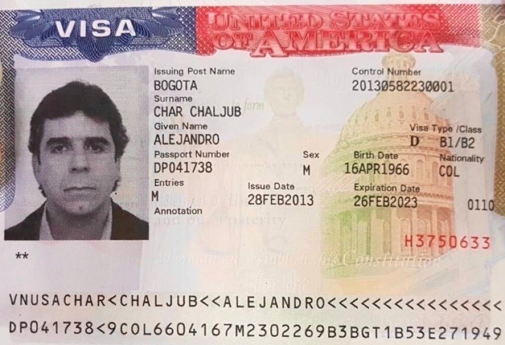  - La mala hora de los Char: Alex Char se quedó sin visa EE.UU