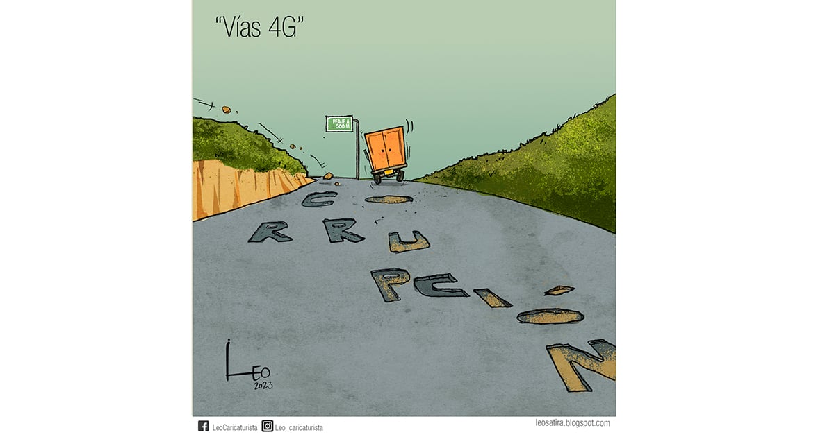 Caricatura: Vías 4G