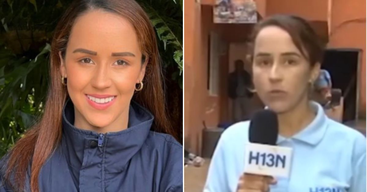 Con 18 años y lejos de verse en Caracol: Este fue el primer reportaje de Erika Zapata en televisión