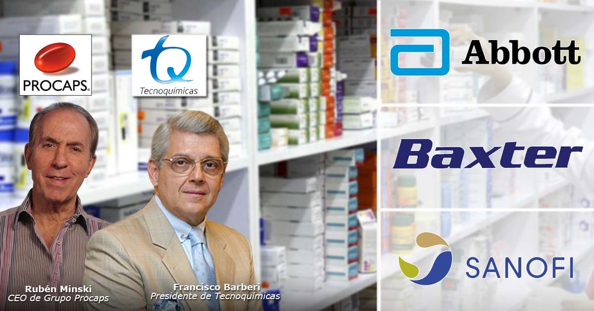 Los Barberi dueños de TQ y los Minski dueños Procaps, los ganadores en el negocio de medicamentos