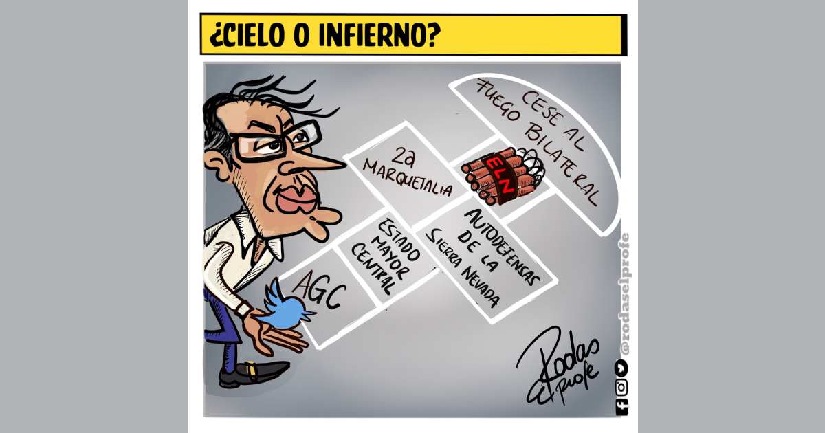 Caricatura: ¿Cielo o infierno?