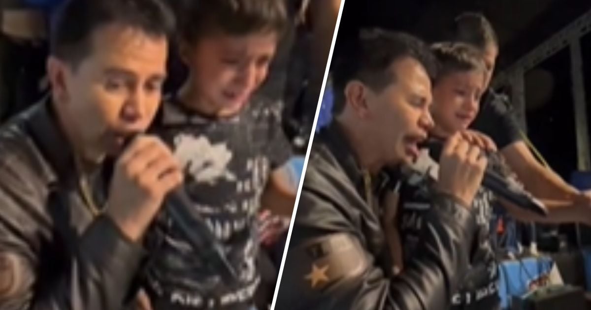 Más humilde que Karol G: El gran detalle de Jhonny Rivera en pleno concierto con un niño