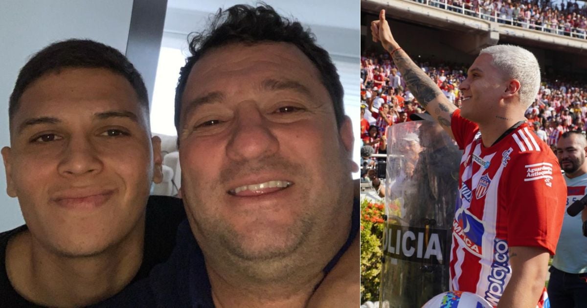 Con razón llegó a los tiburones: el representante de Juanfer Quintero que tuvo historia en el Junior