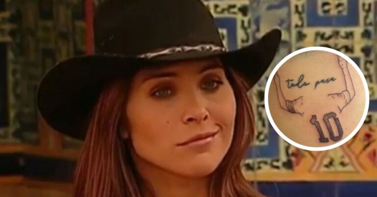 Lorena Meritano - "Lo prometido se cumple": La actriz de pasión de gavilanes que se tatuó a Messi en las costillas
