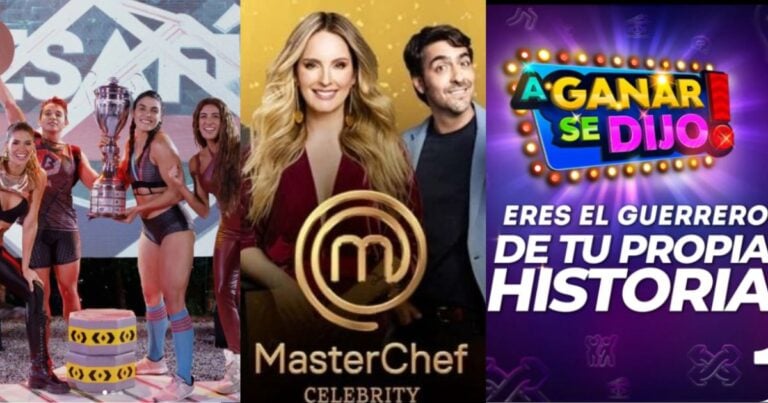 RCN, Caracol, Canal Uno, Guerreros, El Desafío y MasterChef
