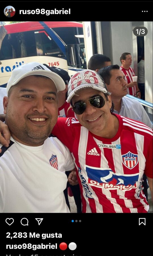 Se le acabó el amor al líder de la barra brava del Junior por los Char - -- Las2orillas - Se le acabó el amor al líder de la barra brava del Junior por los Char