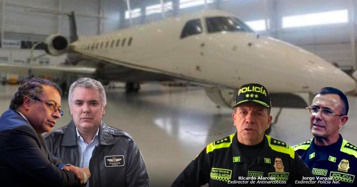 El lujoso avión de la policía de USD 12 millones del que ni Duque y ni Petro se enteraron
