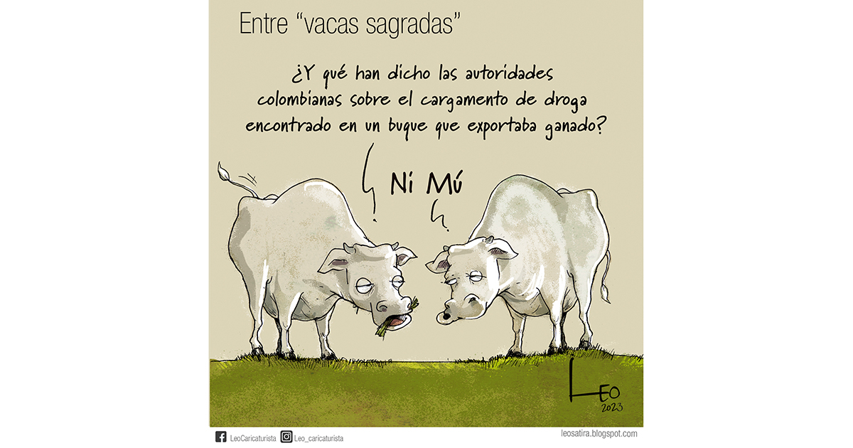 Caricatura: Entre 'vacas sagradas'