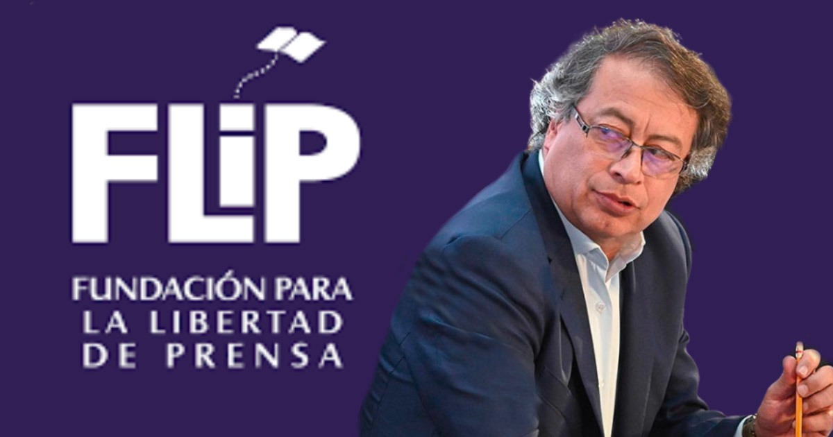 Campanazo de la FLIP al presidente Petro por meterse con la libertad de la prensa