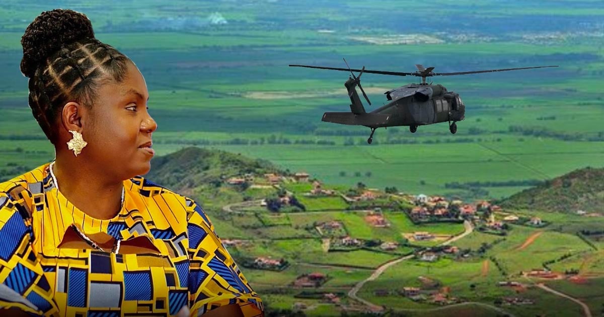 La turbulencia que vive Francia Márquez por el uso de un helicóptero oficial