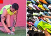 Nike a 80 mil pesos, guayos a lo James a 150 mil: El paraíso del tenis chiviado en Bogotá