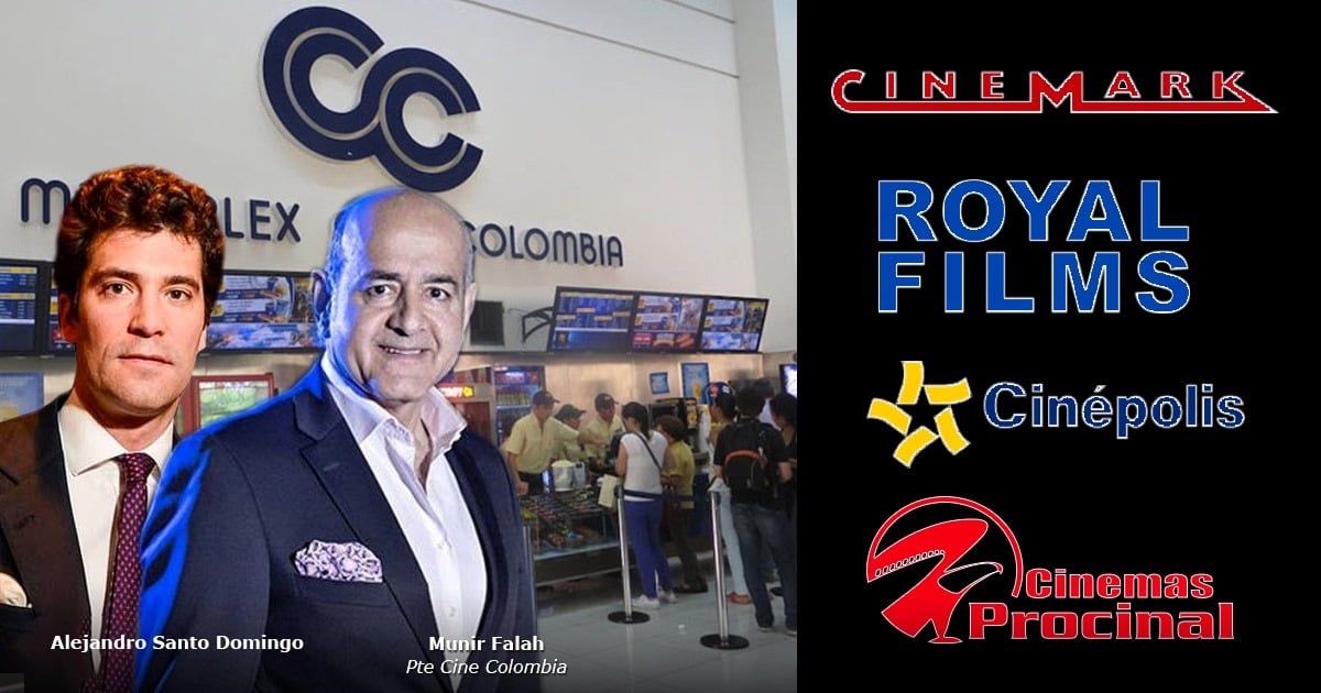 Cinecolombia, de los Santo Domingo, siguen mandando en el negocio de las salas de cine