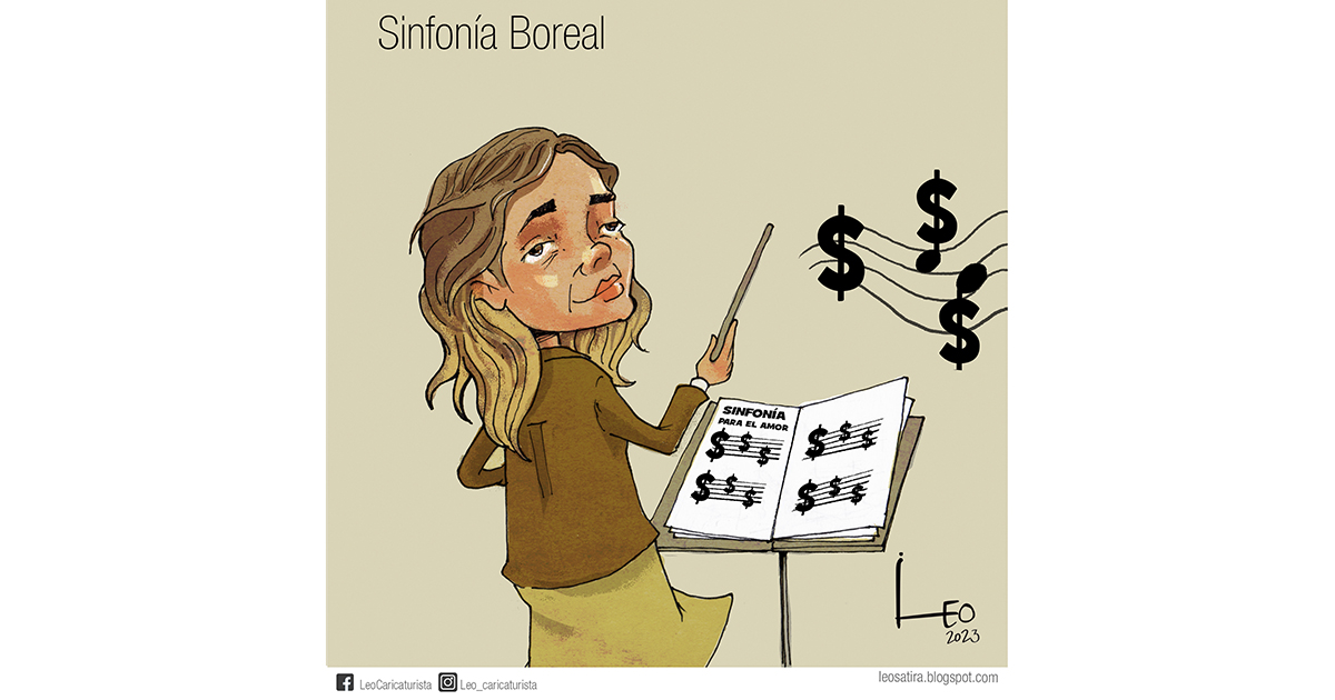 Caricatura: Sinfonía Boreal