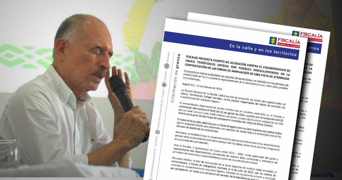 Temístocles Ortega arranca como Embajador con la Fiscalía encima