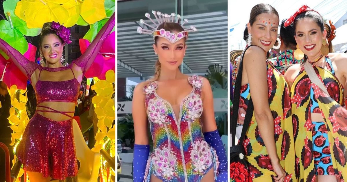 A ritmo de carnaval: las famosas que han enloquecido a más de uno en Barranquilla