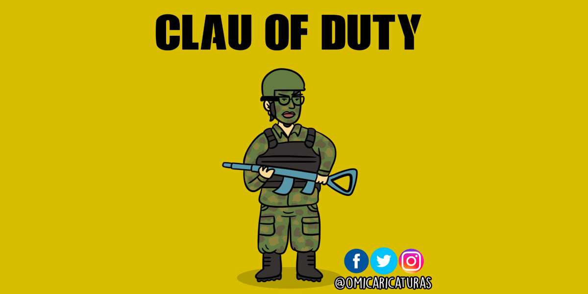 Caricatura: Clau of duty