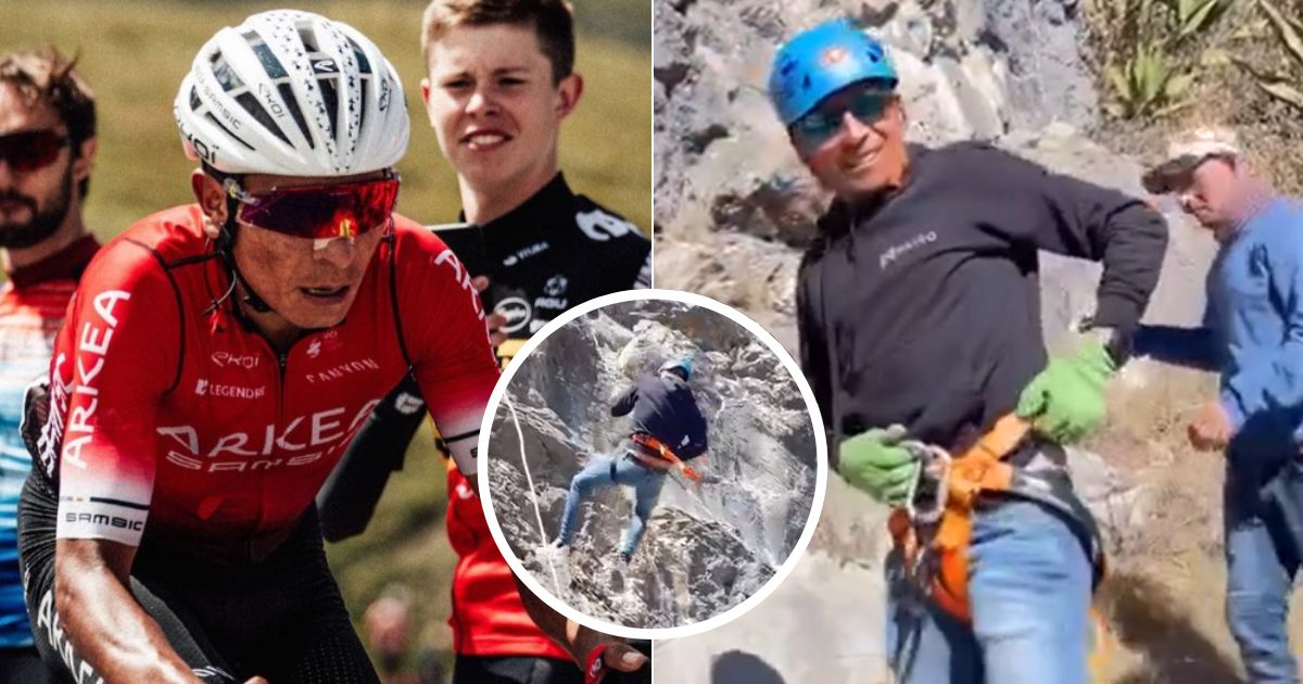 Ignorado en Europa y lejos del ciclismo: el deporte extremo que ahora practica Nairo Quintana