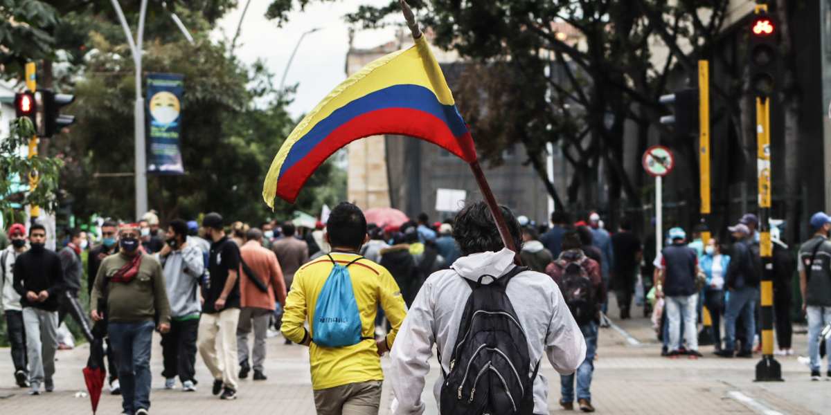 Marcha colombiana, paro peruano