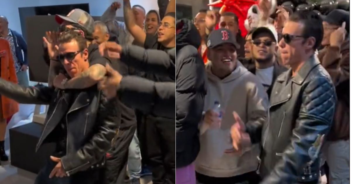 Perreándolo hasta el suelo: la tremenda rumbita que se pegó Rigoberto Urán en Medellín