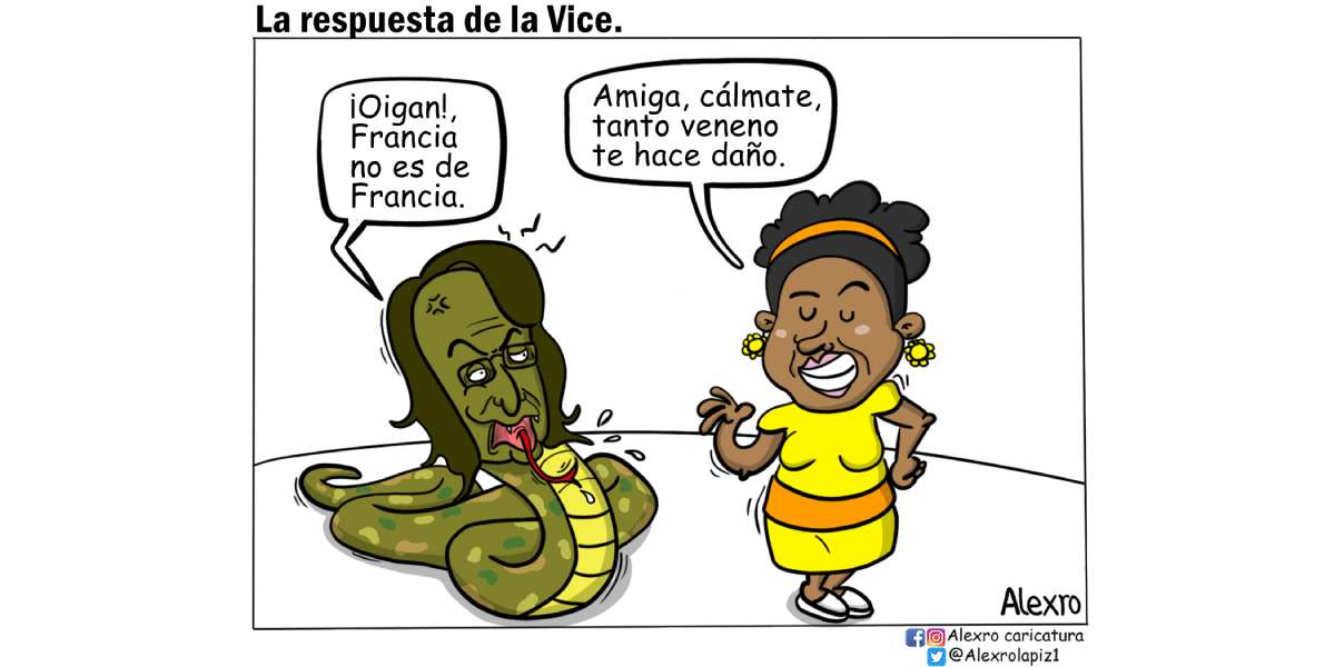 Caricatura: La respuesta de la vice