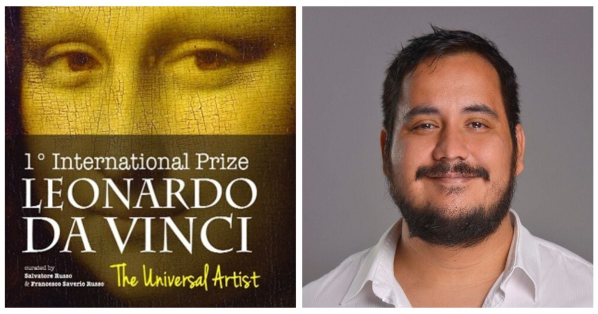 Artista colombiano gana el Premio Leonardo Da Vinci