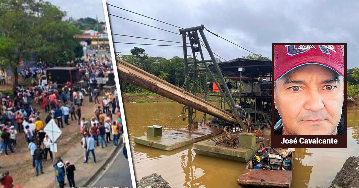 Cavalcante, el brasilero que desde la cárcel mueve las dragas de la guerra por el oro en el Bajo Cauca
