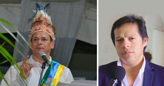 Javier Eliécer Zapata Parrado y Óscar Armando Rodríguez Sánchez exgobernadores