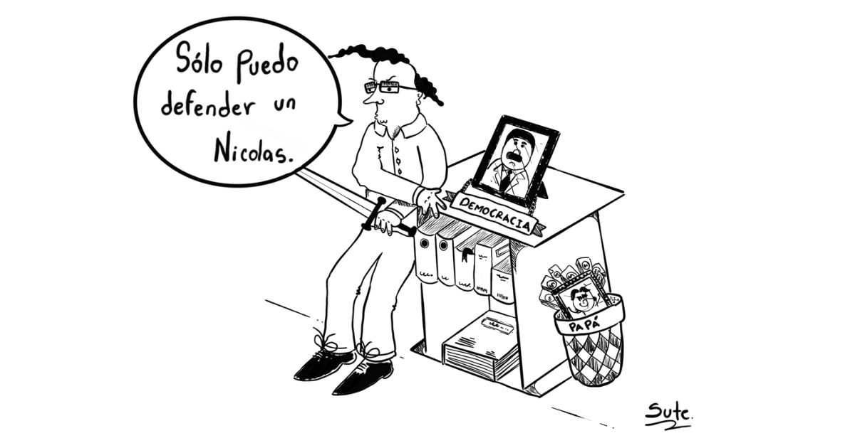 Caricatura: Solo un Nicolás