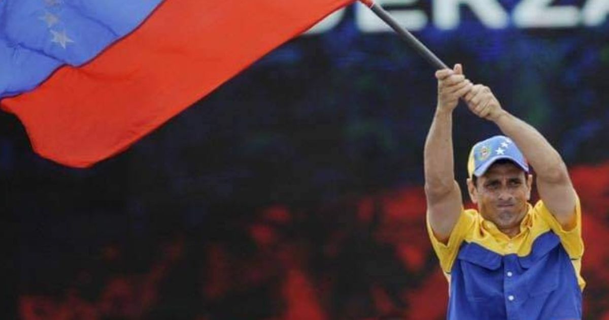 Henrique Capriles busca la presidencia por Venezuela tercera vez