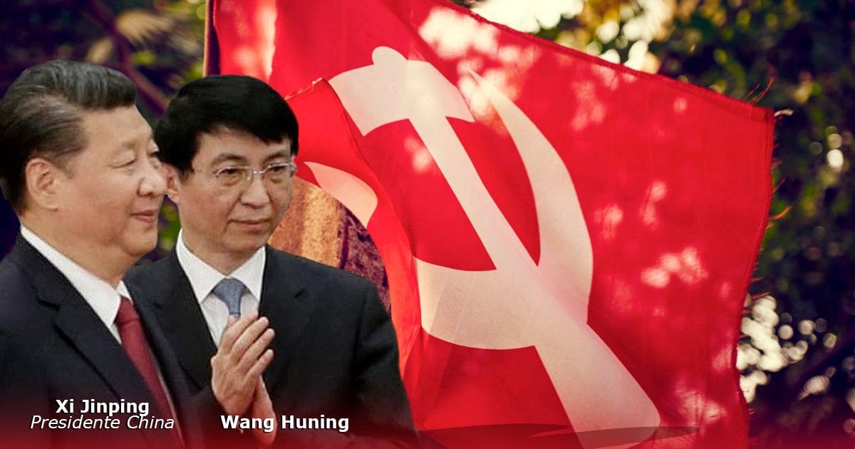 Un comunista duro, Wang Huning, el cerebro detrás de Xi Jinping