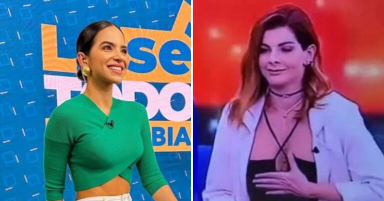 Carolina Cruz Día a día Caracol, Mafe Romero Canal Uno Lo sé todo - Superaron a Carolina Cruz: La reacción de presentadora de Lo sé todo ante desmayo de su compañera