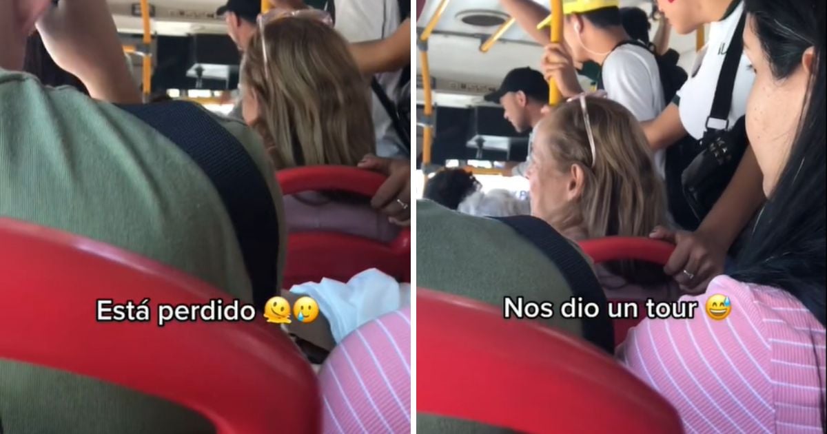 Los pasajeros tuvieron que decirle la ruta: Conductor de bus se perdió en su primer día de trabajo