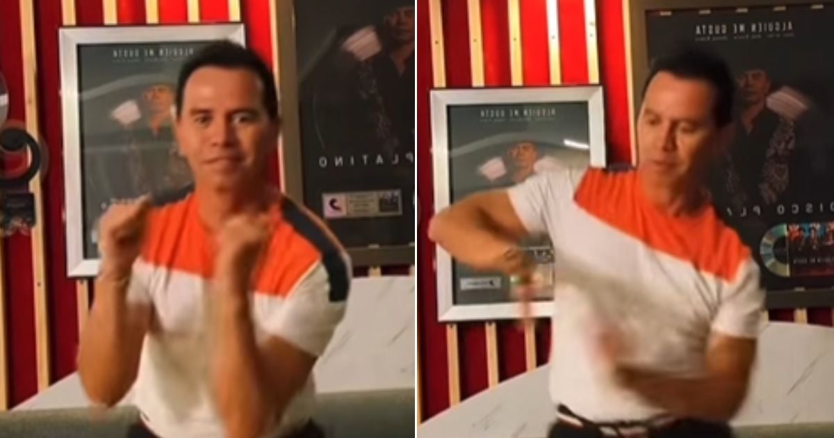 Mejor que se dedique a cantar: El ridículo video de Jhonny Rivera bailando