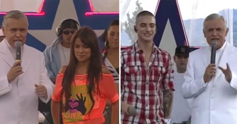 Karol G, Maluma, J Balvin en El show de las estrellas - La patadita de la buena suerte funciona: La ayudita de Jorge Barón a Maluma, Karol G y J Balvin