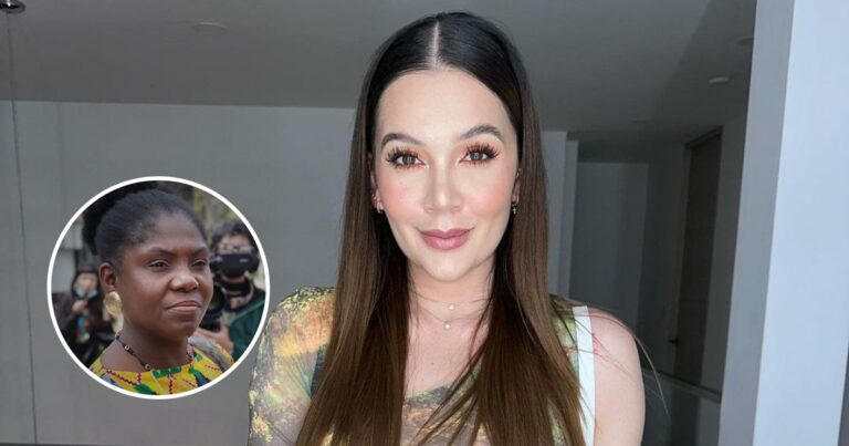 Lina Tejeiro y Francia Márquez - ¿Homenaje o burla? La imitación de Lina Tejeiro a Francia Márquez